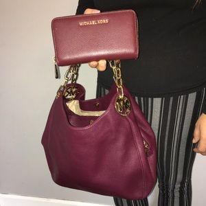 Michael Kors Purse & Wallet Bundle